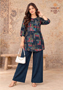 Suryajyoti Rasika Vol 3 Fancy Printed Ladies Top With Bottom Set