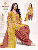 Suryajyoti Sui Dhaga Vol 26 Cotton Ready Made Patiala Suit Collection