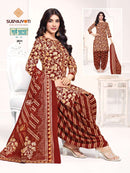 Suryajyoti Sui Dhaga Vol 26 Cotton Ready Made Patiala Suit Collection