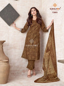 Suryajyoti Trendy Cotton Vol 73 – Cotton Printed Ladies Salwar Suit