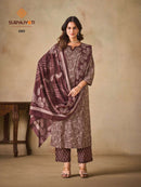 Suryajyoti Zion Cotton Vol 22 Ready Made Designer Suit Collection
