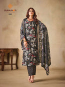 Suryajyoti Zion Cotton Vol 22 Ready Made Designer Suit Collection
