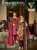 Vandana Creation Karachi King Vol 45 Cotton Digital Print Salwar Suit Designer Collection