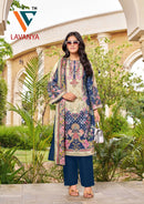 Vandana Creation Lavanya Vol 1 Cotton Digital Karachi Print Salwar Suit