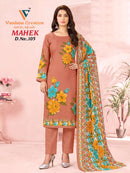 Vandana Creation Mahek Vol 1 Cotton Digital Print Salwar Suit Designer Cotton Collection