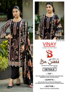 Vinay Bin Saeed Vol 2 Cotton Printed Fancy Embroidered Designer Suit