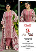 Vinay Bin Saeed Vol 2 Cotton Printed Fancy Embroidered Designer Suit