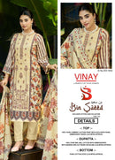 Vinay Bin Saeed Vol 2 Cotton Printed Fancy Embroidered Designer Suit