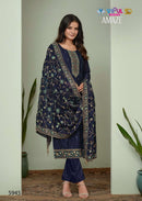 Vipul Fashion Amaze 5941 & 5945 Series Designer Festival Salwar Kameez Collection