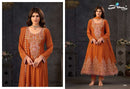 Your Choice Tibco Chinon Heavy Embroidered Designer Suit Wedding & Function Wear Ladies Suit