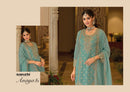 Zaveri Anaya Vol 6 Premium Organza Embroidered Readymade Suit