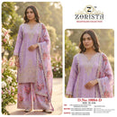 Zorista D No 10084 Silk Embroidered Designer Readymade Suit