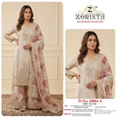 Zorista D No 10084 Silk Embroidered Designer Readymade Suit