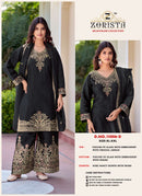 Zorista D No 11006 Silk Heavy Embroidery Designer Premium Salwar Suit Wholesale Surat