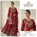 Zorista 11009 Silk Embroidered Designer Work Ready Made Pakistani Suit