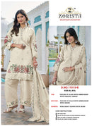 Zorista D No 11013 Silk Heavy Embroidery Designer Ready Made Salwar Suit
