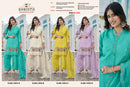 Zorista D No 11013 Silk Heavy Embroidery Designer Ready Made Salwar Suit