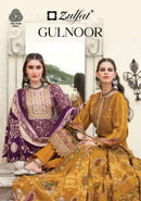 Zulfat Designer Suits Gulnoor Woollen Pashmina Printed Salwar Suit