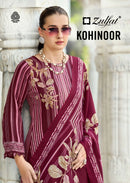 Zulfat Kohinoor Woollen Pashmina Printed Winter Wear Suit