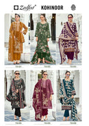 Zulfat Kohinoor Woollen Pashmina Printed Winter Wear Suit